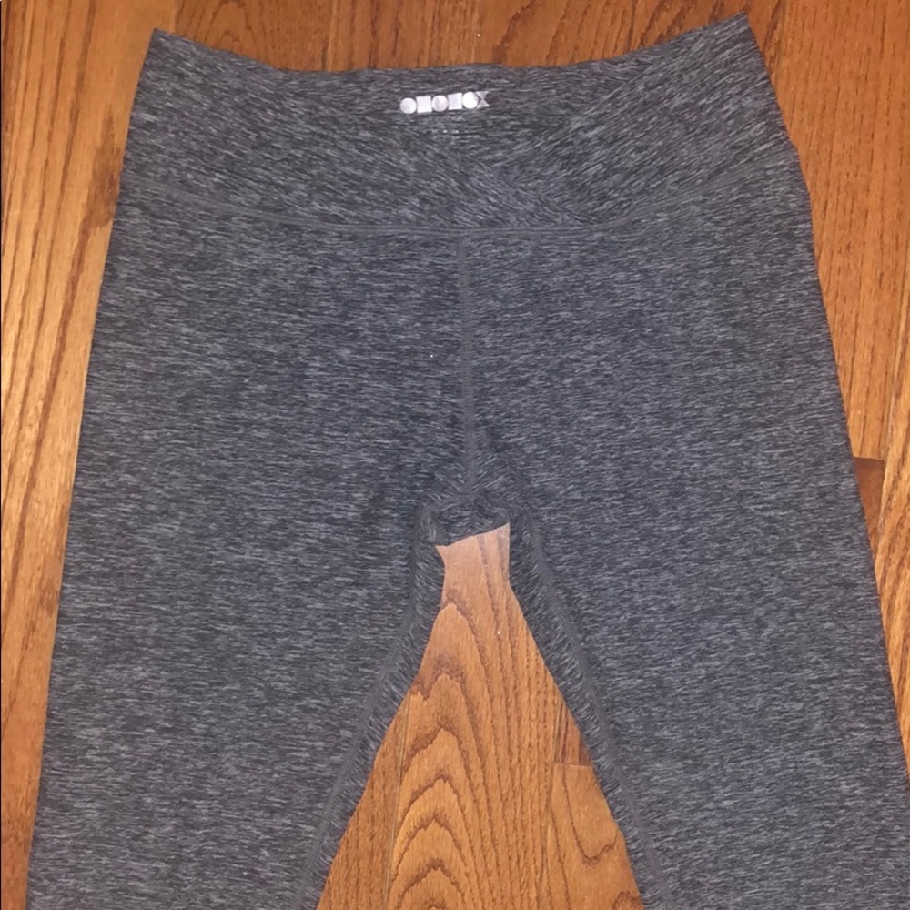 Gray leggings